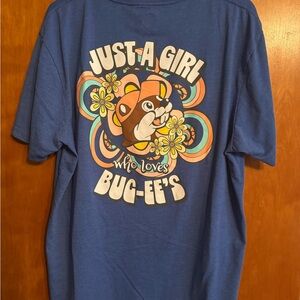 Just A Girl Who Loves Buc-ee’s shirt XL